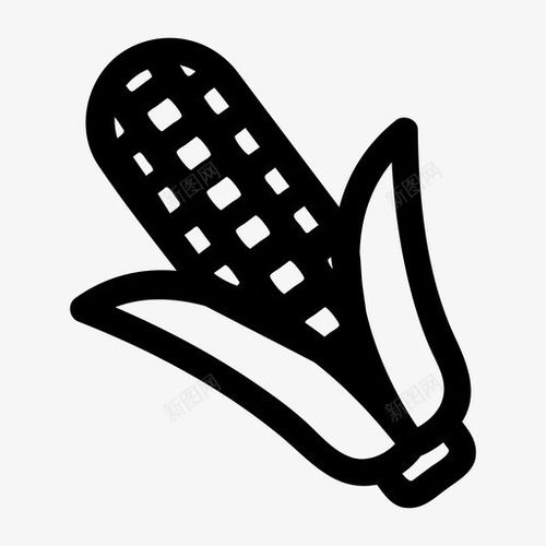 玉米主題住房農(nóng)產(chǎn)品圖標 免費創(chuàng)意設計素材集